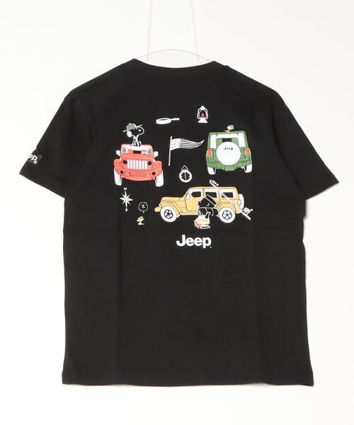 「PEANUTS」 半袖Tシャツ L ブラック メンズ_画像3