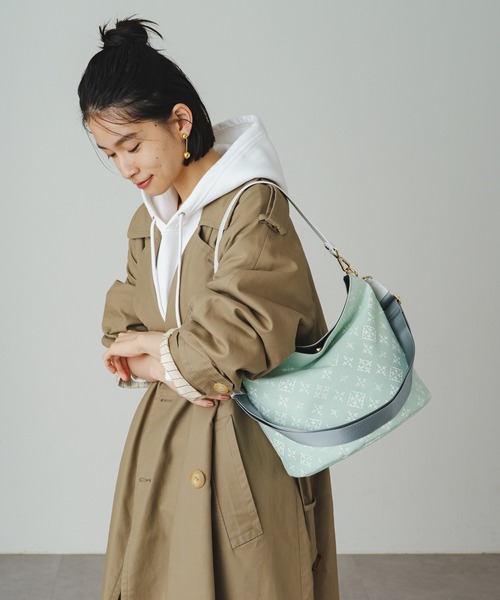 「russet」 2WAYバッグ FREE ライトグレー レディース_画像4