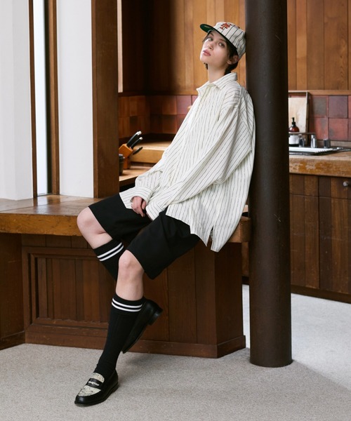 「soerte」 長袖シャツ 2 ホワイト メンズ_画像6
