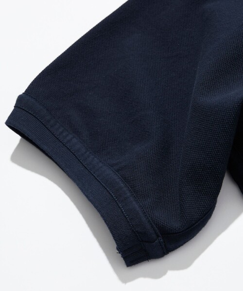「CAHLUMN」 半袖ポロシャツ MEDIUM ネイビー メンズ_画像7