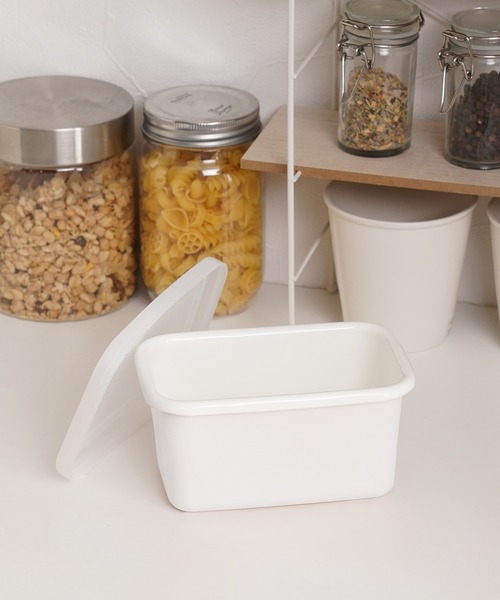 キッチン 容器　ホーロー キッチン R0601_ホーロー 保存容器 S : ZOZOTOWN Yahoo!店 - 通販