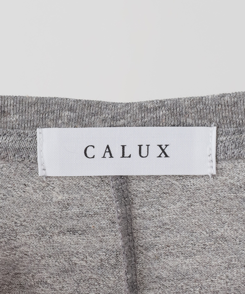 CALUX（キャラクス） tシャツ 半袖 Vネック Tシャツ レディース