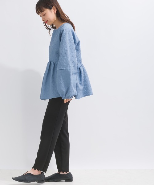 「terrace」 長袖ブラウス MEDIUM オフホワイト レディース_画像4