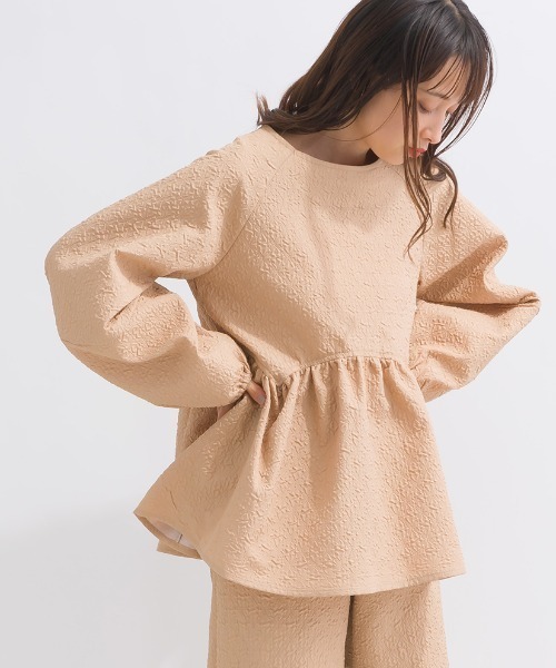 「terrace」 長袖ブラウス MEDIUM オフホワイト レディース_画像6