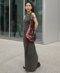 ドレス PIGMENT SHIRRING CU...の詳細画像3
