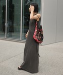 ドレス PIGMENT SHIRRING CU...の詳細画像4