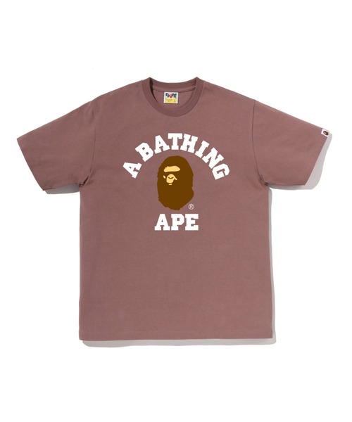 A BATHING APE（アベイシングエイプ） tシャツ COLLEGE TEE メンズ