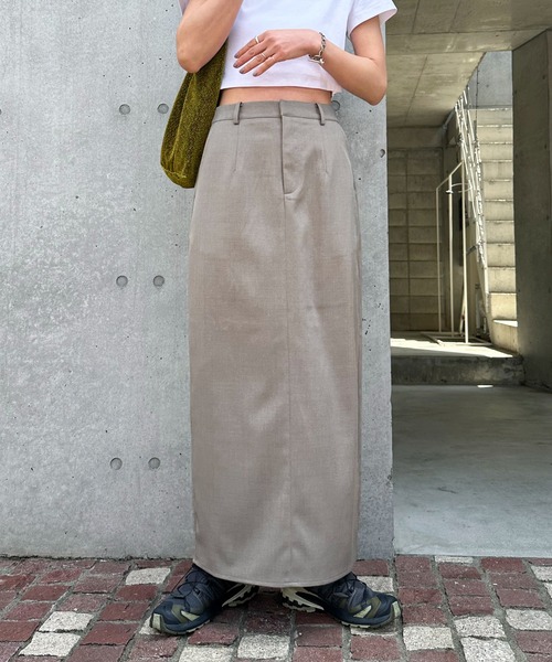 「feepur」 スカート SMALL ブラウン レディース_画像9