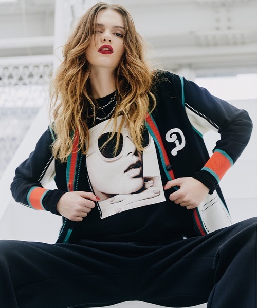 DOUBLE STANDARD CLOTHING ロゴカーディガン DOUBLE STANDARD CLOTHING（ダブルスタンダードクロージング