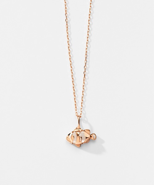 Jewel closet by L&Co. ネックレス K10 ピンクゴールド クマノミ