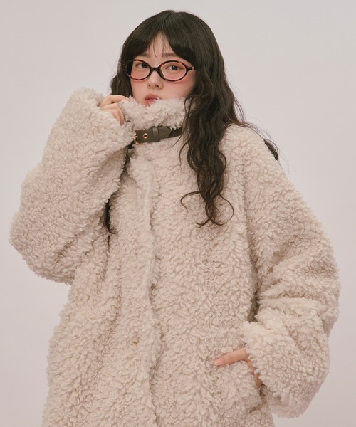 BURRBERY ムートンコート BURBERRY（バーバリー） ムートンコート 38 ブラウン レディース