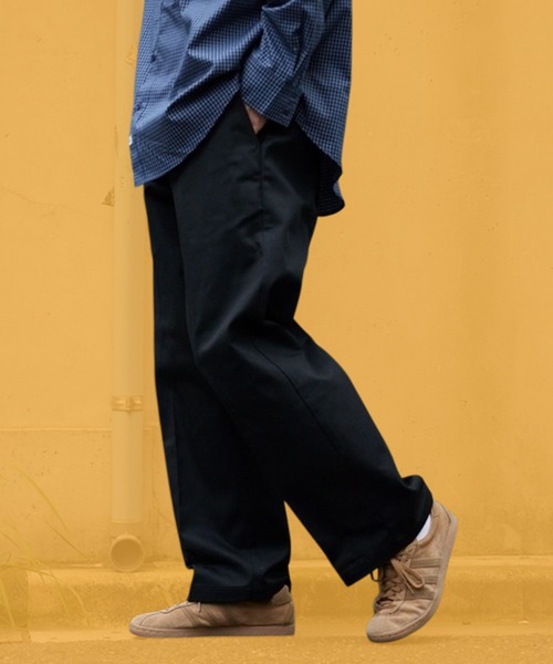 ワイドパンツ チノパン Dickies/ディッキーズ 877 WORK PANTS LENGTH30inch ワークパンツ ルーズフィット レングス30インチ チノパンツ テーパード ワイド…