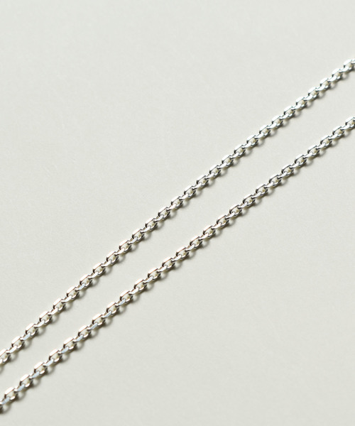 全体使える！重ね付けにも！シルバーチェーンショートネックレス n007501.jpg