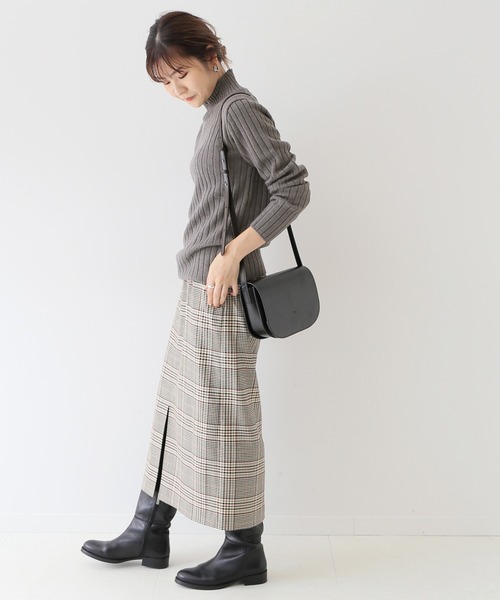 SLOBE IENA（スローブイエナ） ニット BARUFFA ハイネックプルオーバー