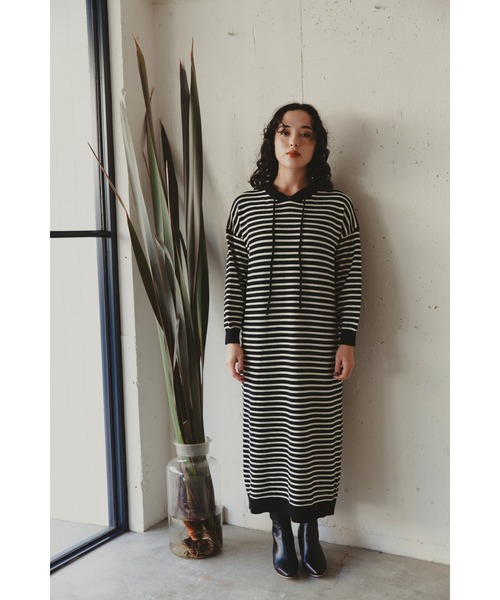 新品特価 ワンピース PayPayモール店 - 通販 - PayPayモール border knit OP ZOZOTOWN 国産正規品