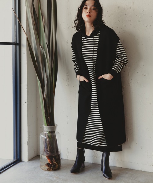 新品特価 ワンピース PayPayモール店 - 通販 - PayPayモール border knit OP ZOZOTOWN 国産正規品