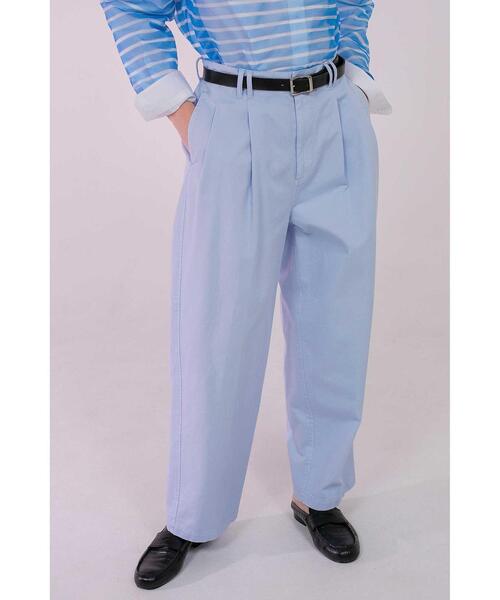 31 割引ベージュ ライトブルー S メンズ Sサイズ相当 M メンズ Mサイズ相当 L メンズ Lサイズ相当 超特価sale開催 パンツ チノパン Monkey Time Slf Dy Chino 2p Wide Pants パンツ ボトムス パンツ メンズファッション ファッションベージュライト