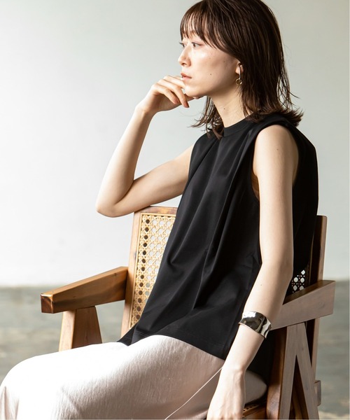 NOBLE（ノーブル） tシャツ Tシャツ ショルダータックスリーブレスT