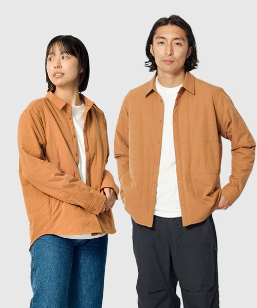 Snow Peak - やす snow peak シャツ Flexible Insulated Shirt インサレ メンズ