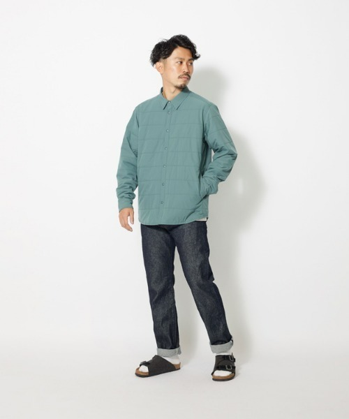 snow peak シャツ Flexible Insulated Shirt インサレ メンズ