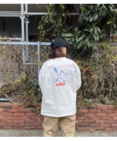 トップス ADISH NADI LEL-TENNIS L/S SHIRT fridge tシャツ 「ADISH」アディッシュ ADISH Nadi Lel-Tennis