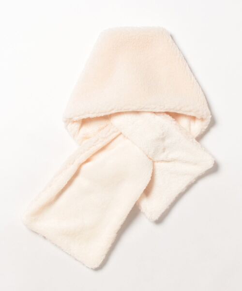 マフラー・ストール MOLLIOLLI Ming Ecofur Muffler Ivory Designer fashion, Seoul-fully created | W Concept