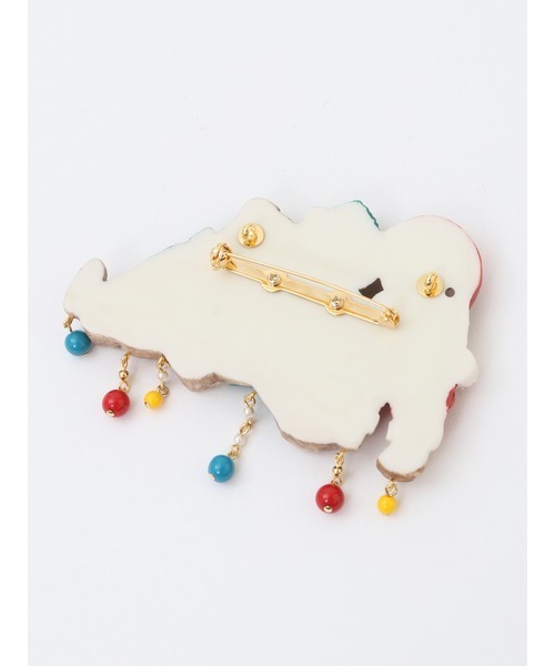 クリスマスベアモチーフバレッタ& クリスマスベア2WAYネックレス クリスマスベア2WAYネックレス クリスマスベアモチーフバレッタ