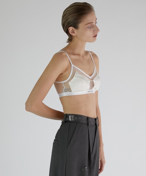 prank project ブラ Sheer Trim Bra