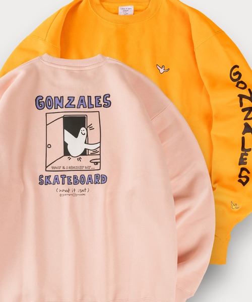 （What it isNt） - what it isnt.ロゴスウェット Mark Gonzales What it isNt ART BY MARK GONZALES マーク