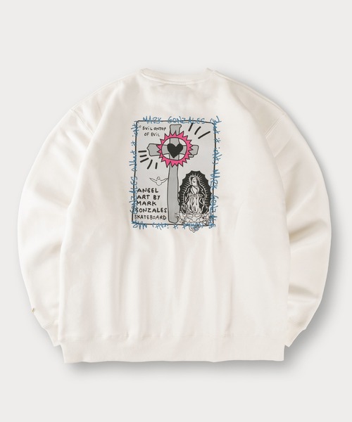 スウェット・トレーナー Mark Gonzales MG DOODLE GRAPHIC SWEATSHIRT Mark Gonzales トレーナー スウェット 2025SS MARK GONZALES