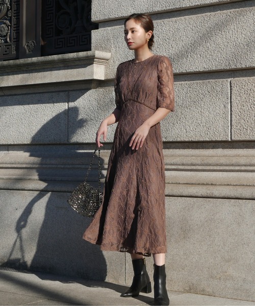 myshawty お呼ばれ パーティードレス My shawty ドレス volume raffle dress : ZOZOTOWN Yahoo!店
