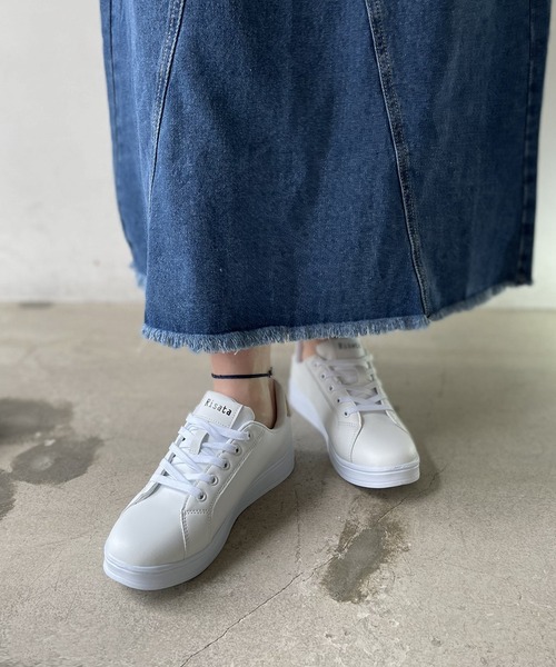   Jeans / ローカットスニーカー/US5.5/WHT LUGG NAGG（ラグナグ） スニーカー 「軽量」オーソドックス5ホール