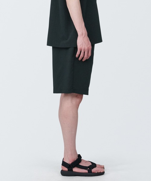 無印良品（MUJI） パンツ 紳士 風を通すストレッチショートパンツ