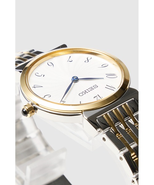 SEIKO【セイコー】クオーツ 腕時計 14K アナログ レディース ウォッチ Amazon | セイコー ウォッチ アルバ 腕時計 レディース クオーツ