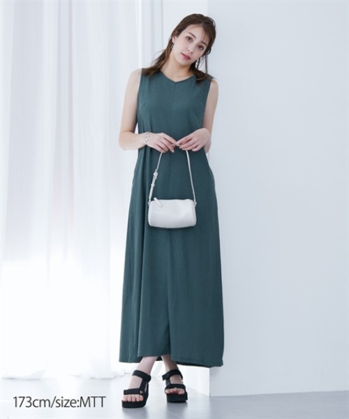 slattgir（スラットジール） ワンピース 夏 高身長 バックオープン