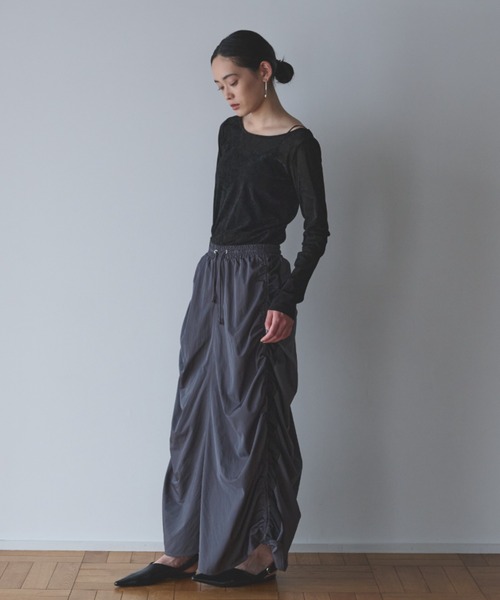 TRUNC88 サイドラインスカート スカート サイドラインロングスカート : ZOZOTOWN Yahoo!店