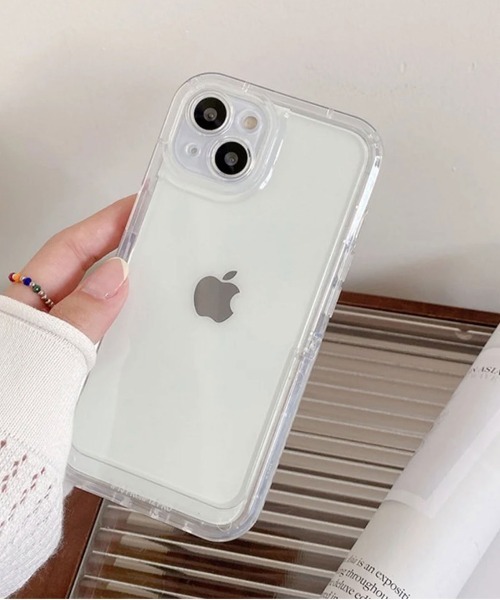 スマホケース 「 ammy. / エイミードット 」 スタンド付 クリア