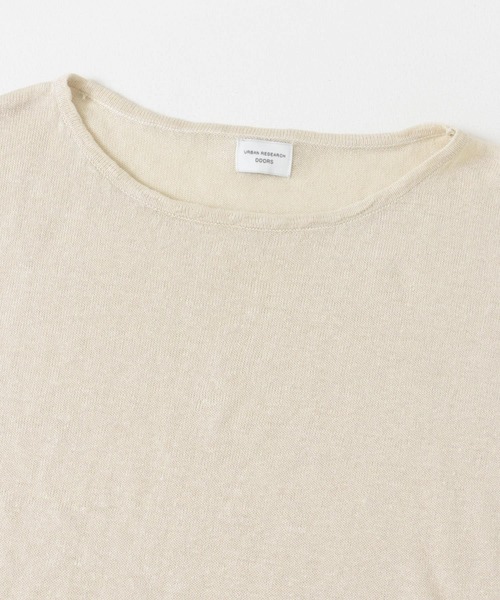アパルトモン　Linen Boat Neck Knit リネンボートネックニット アパルトモン リネン ボートネック ニット ホワイト - メルカリ
