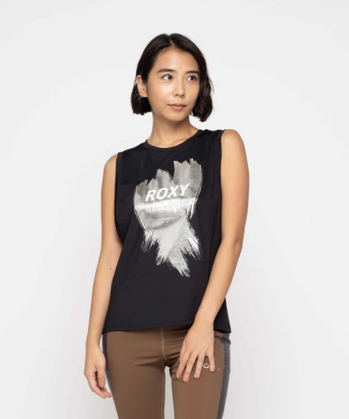 ROXY タンクトップ ノースリーブ CREATE YOUR METALLIC/ロキシー
