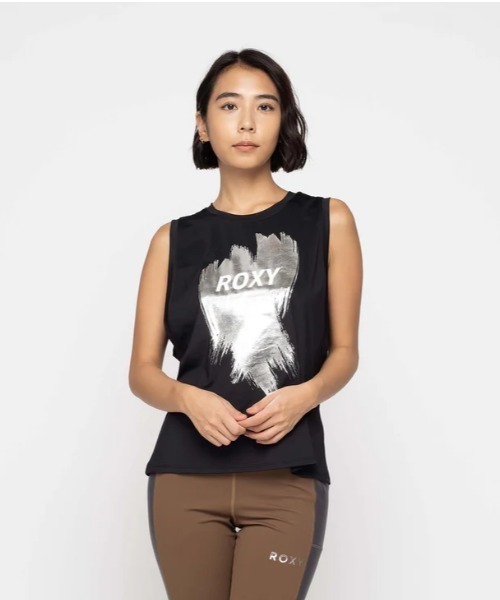 ROXY タンクトップ ノースリーブ CREATE YOUR METALLIC/ロキシー