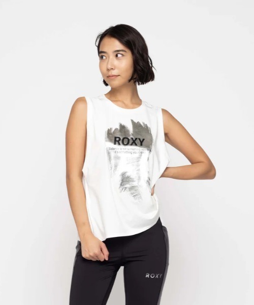 ROXY タンクトップ ノースリーブ CREATE YOUR METALLIC/ロキシー
