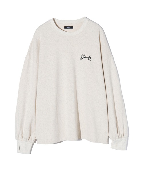 glamb（グラム） トレーナー スウェット Peace Bouquet Sweat / ピース