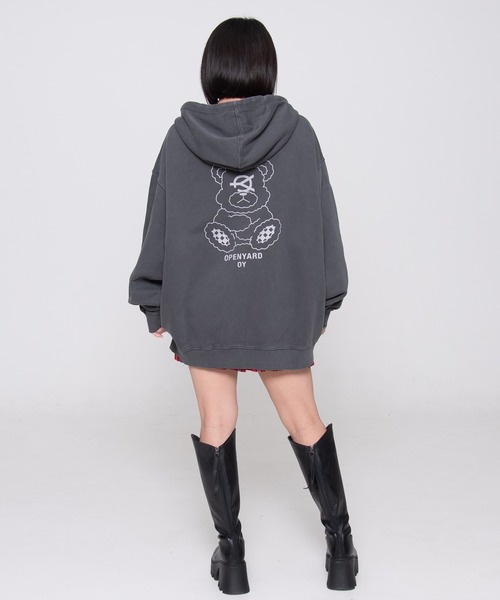OY パーカー 「OY/オーワイ」 PIGMENT ODOLLY HOODIE ZIP UP