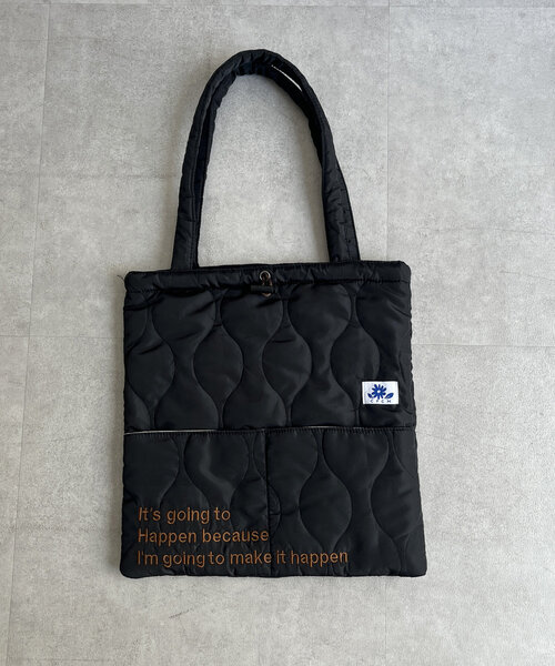 VS★おしゃれ♡ロゴ入り キルトトート 国内発送 CPCM トートバッグ キルトロゴトートBAG レディース : ZOZOTOWN