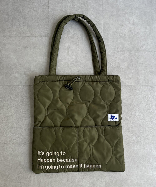 VS★おしゃれ♡ロゴ入り キルトトート 国内発送 CPCM トートバッグ キルトロゴトートBAG レディース : ZOZOTOWN