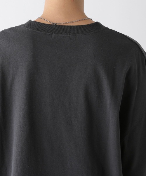 LEPSIM（レプシィム） tシャツ 半袖 PHOTOプリント6分袖チュニック