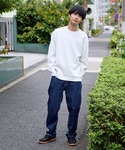 トレーナー スウェット ライトクッションクルー...の詳細画像2
