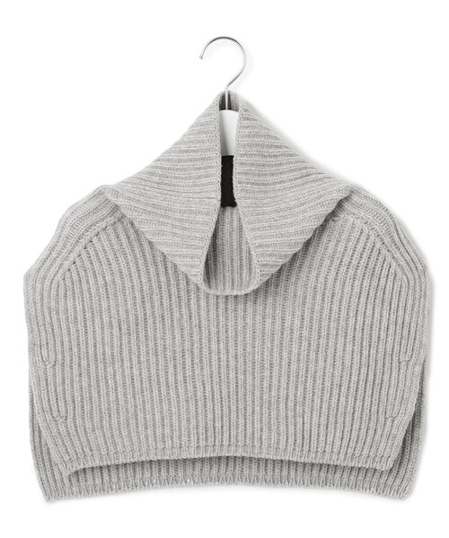 23区 ネックウォーマー スヌード 「洗える」カシミヤブレンド ニット