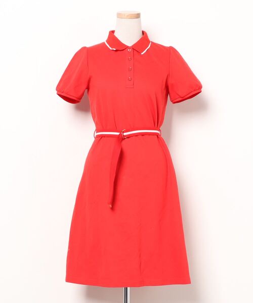 BURBERRY BLUE LABEL 半袖ワンピース 38 BURBERRY BLUE LABEL 「BURBERRY LABEL」 半袖ワンピース 38