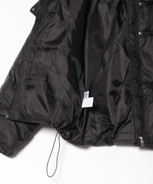 H.TOKYO ダウンコート ダウンジャケット 短丈フード付き中綿ダウン